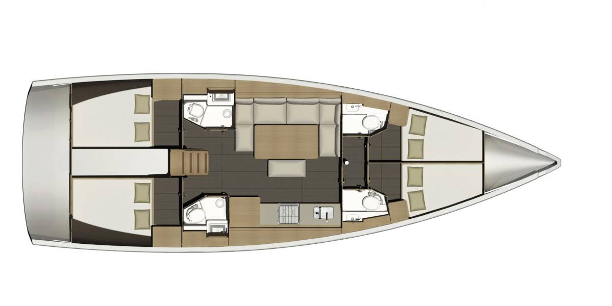 Dufour 460 GL, Lola | Yacht Charter Croatia