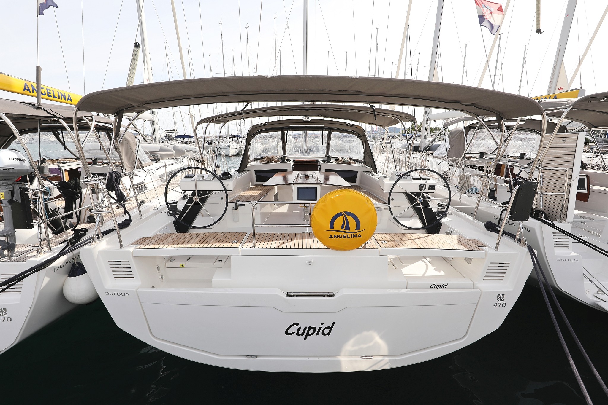 Dufour 470, Cupid | Yacht Charter Croatia