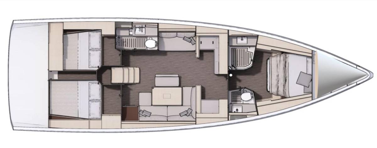 Dufour 470, Stargate | Noleggio di Yacht Croazia