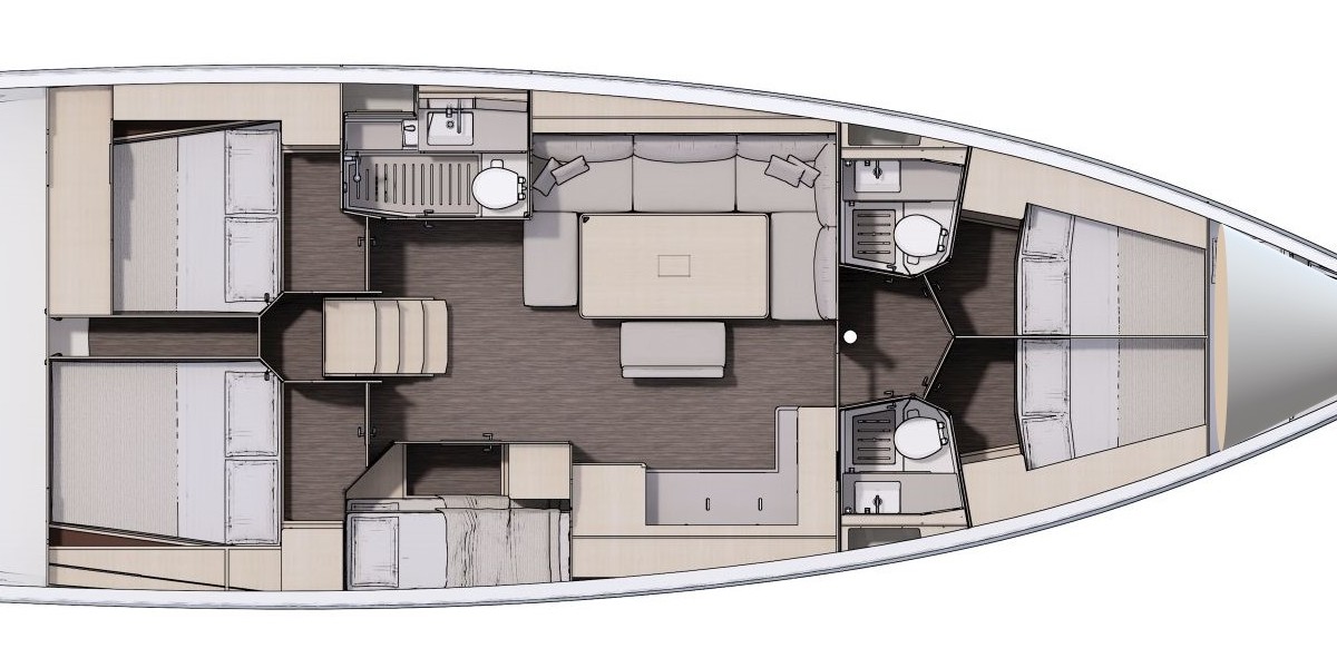 Dufour 470, Chill Course | Yacht Charter Croatia
