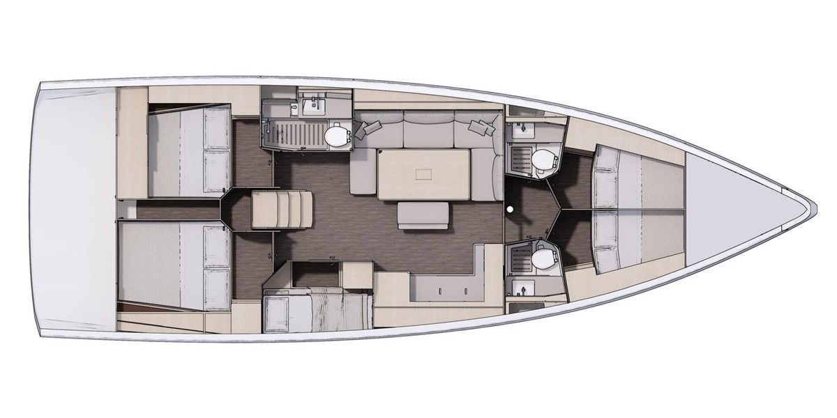 Dufour 470, Andreja | Yacht Charter Croatia