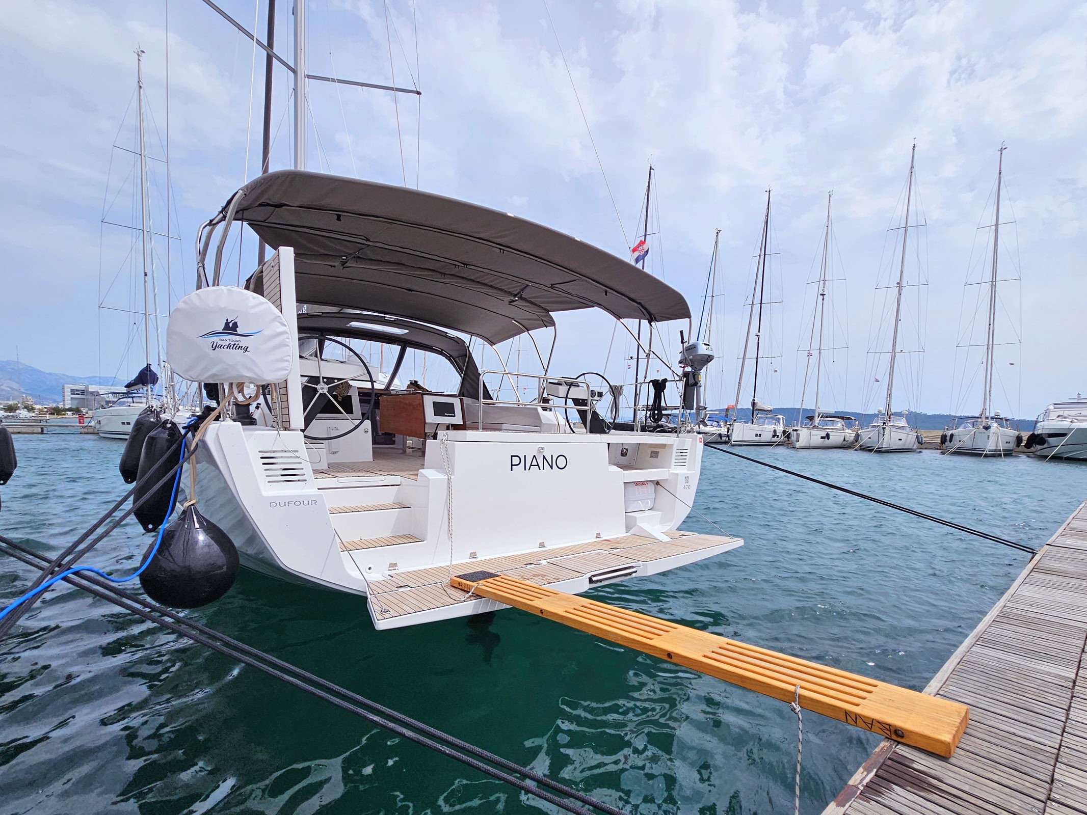 Dufour 470, Piano | Yacht Charter Croatia