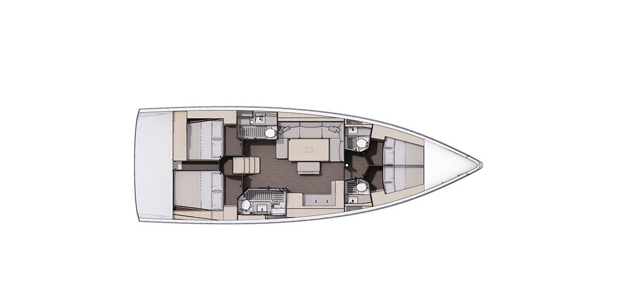 Dufour 470, Ljubov | Yacht Charter Croatia