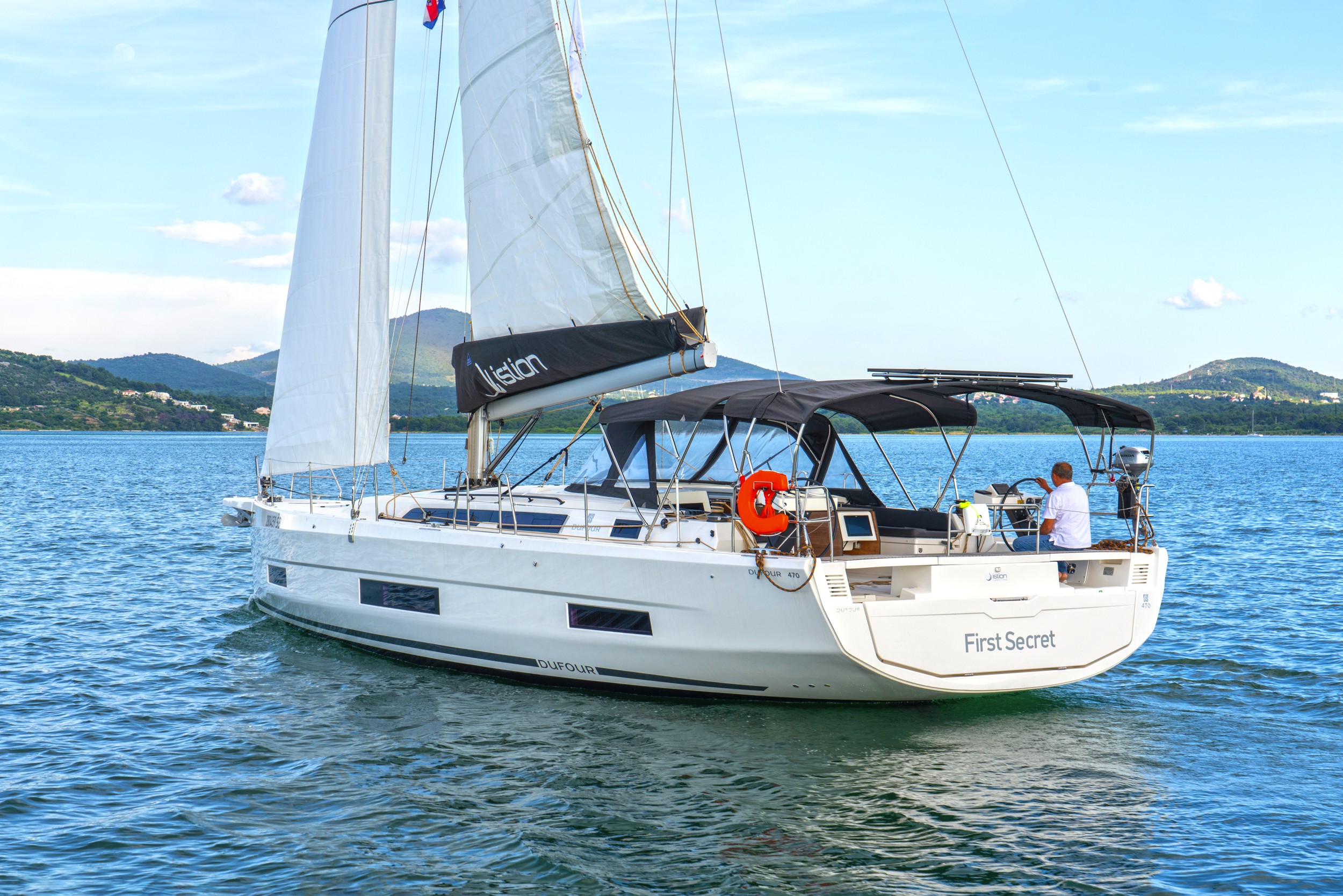 Dufour 470, First Secret | Yacht Charter Croatia