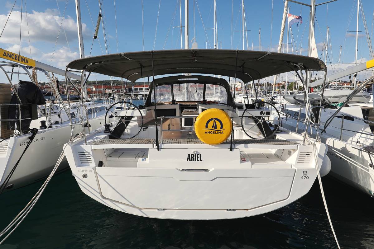Dufour 470, Ariel | Yacht Charter Croatia
