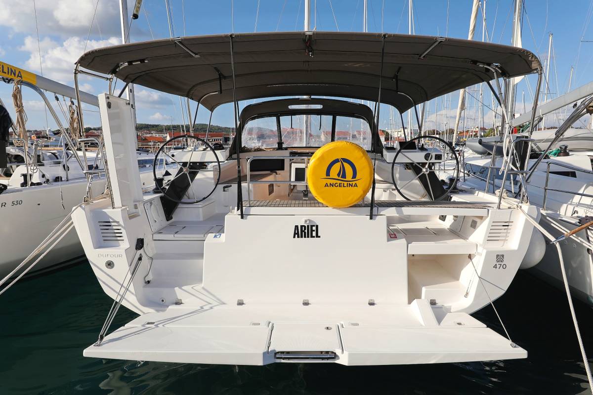 Dufour 470, Ariel | Yacht Charter Croatia