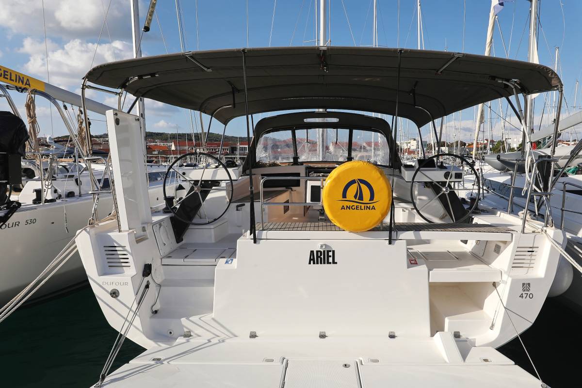 Dufour 470, Ariel | Yacht Charter Croatia