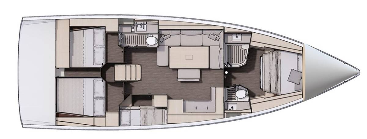 Dufour 470, Flipper | Yacht Charter Croatia