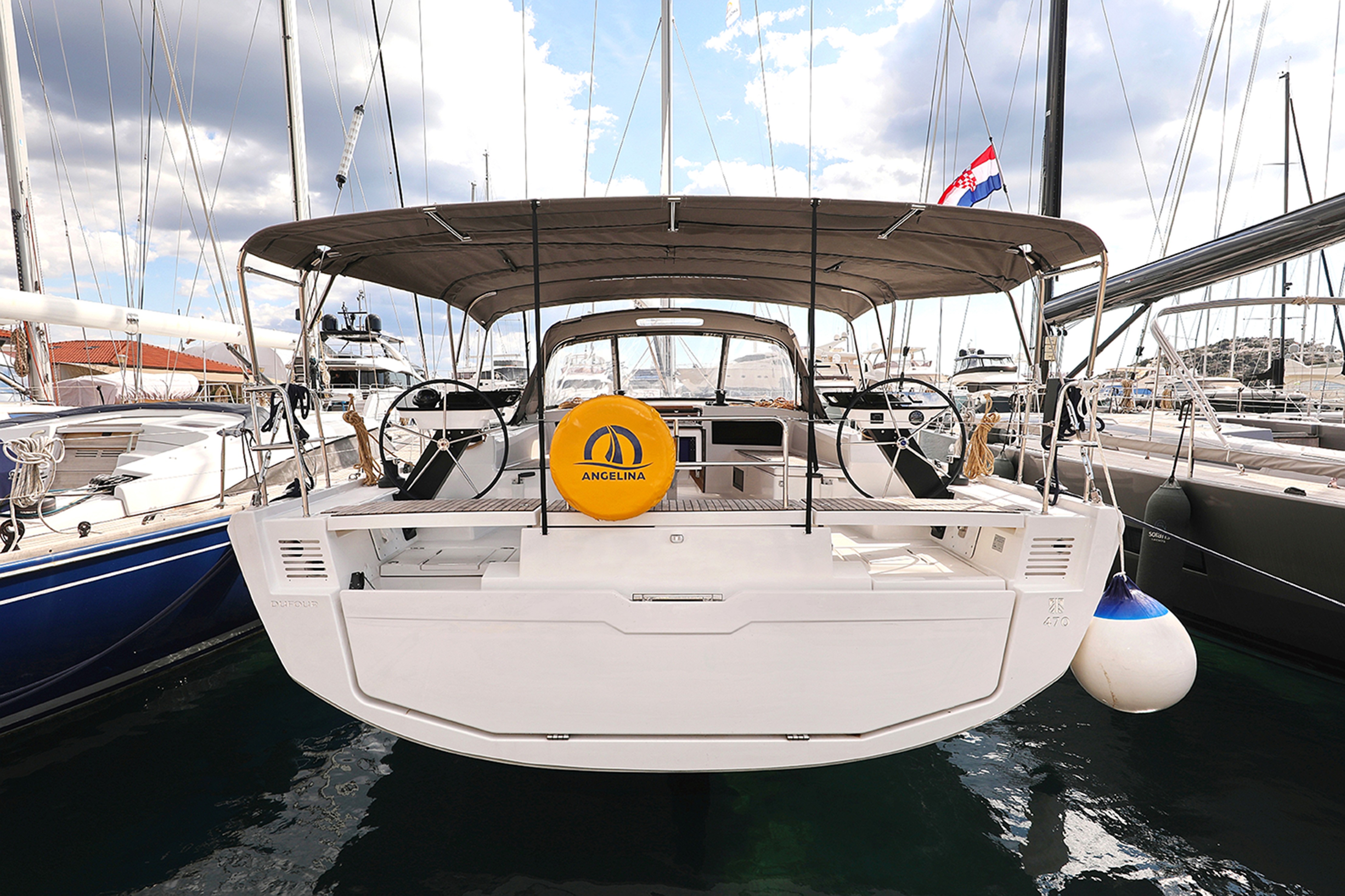 Dufour 470, Shore Thing | Yacht Charter Croatia