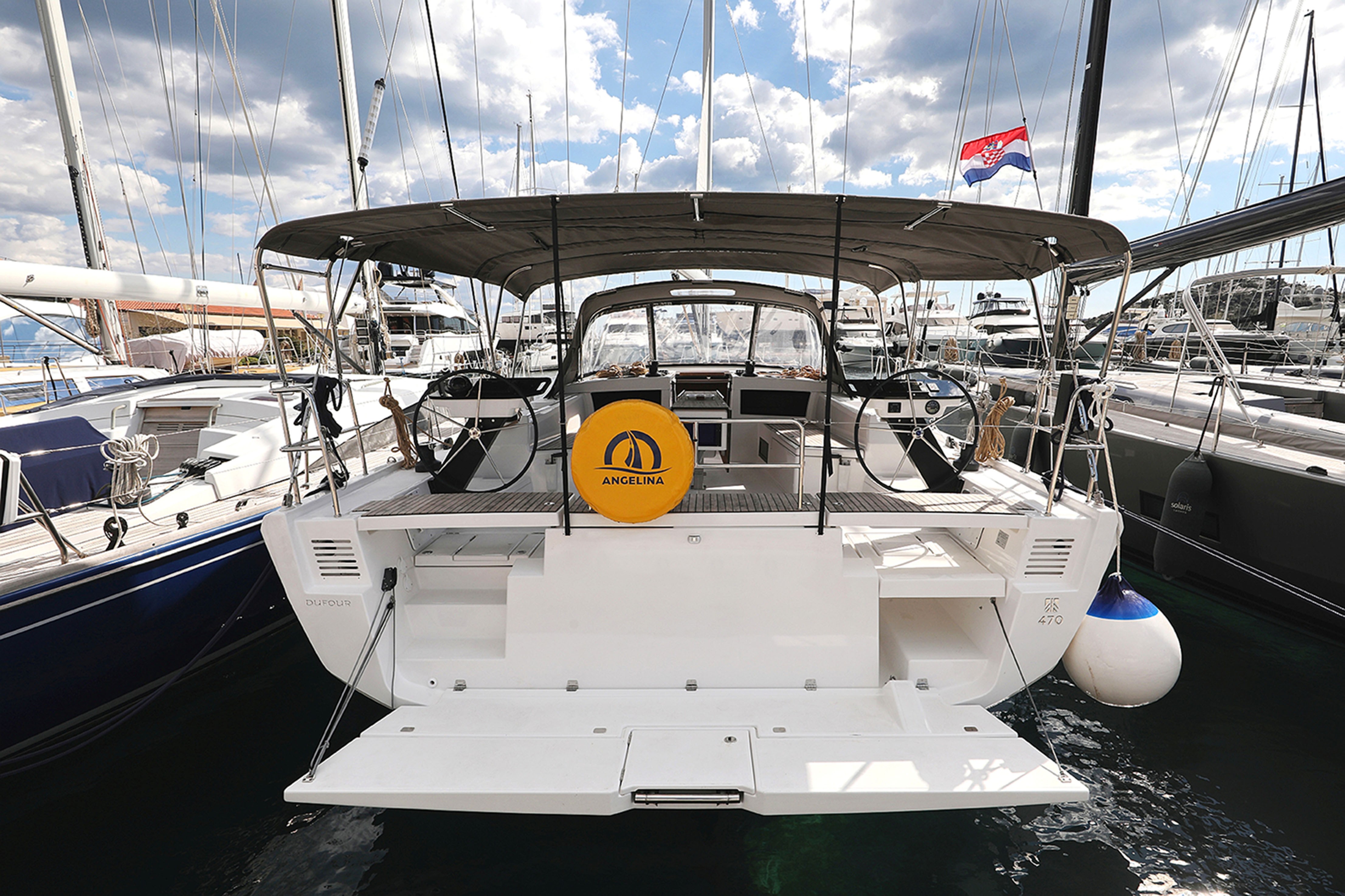 Dufour 470, Shore Thing | Yacht Charter Croatia