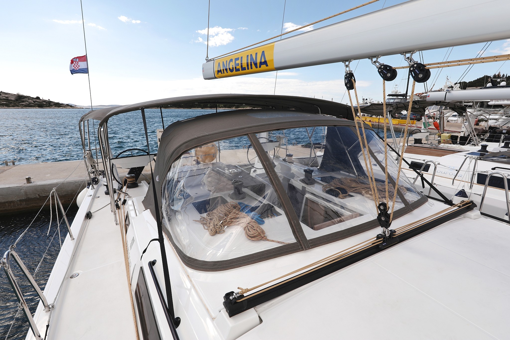 Dufour 470, Shore Thing | Yacht Charter Croatia