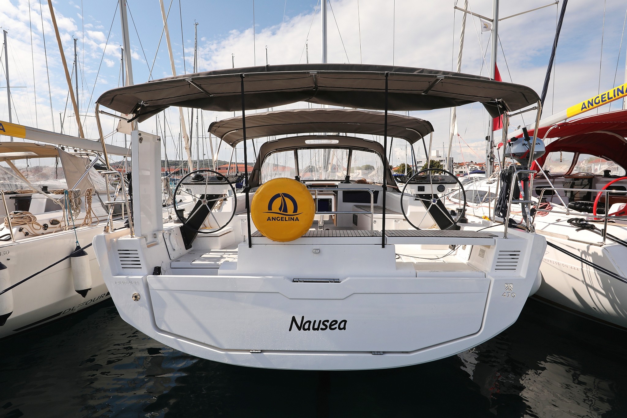 Dufour 470, Nausea | Yacht Charter Croatia