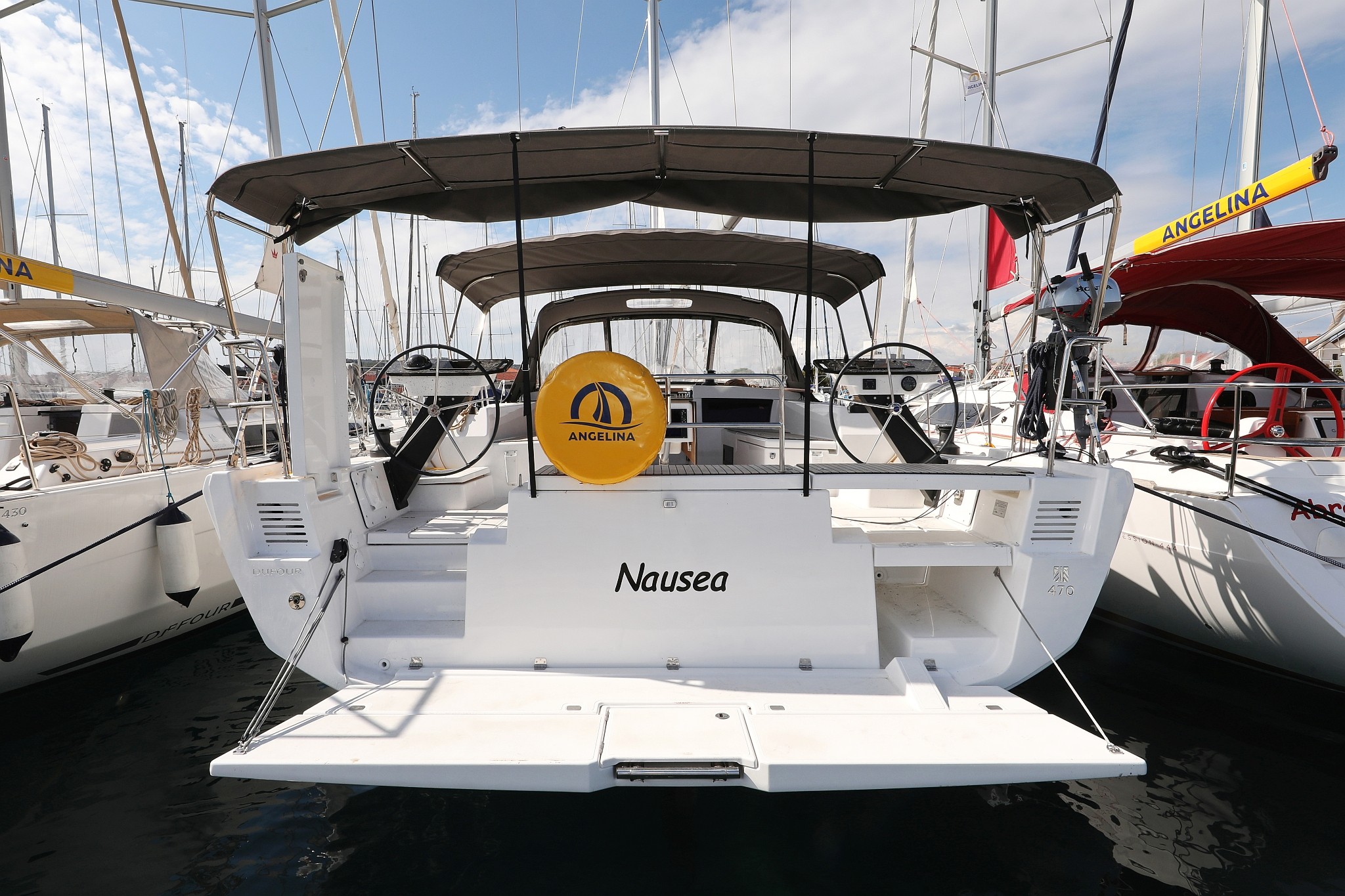 Dufour 470, Nausea | Yacht Charter Croatia