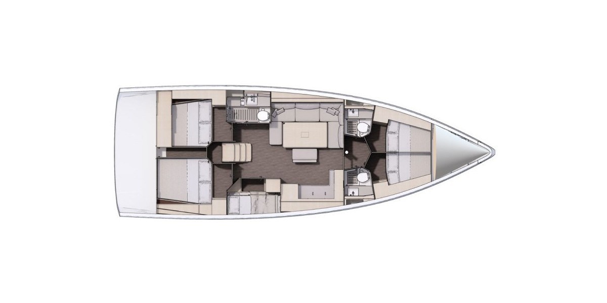 Dufour 470, Dance | Yacht Charter Croatia