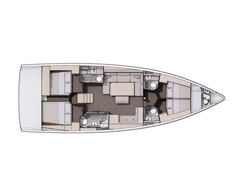 Dufour 470, Adelante | Yacht Charter Croatia