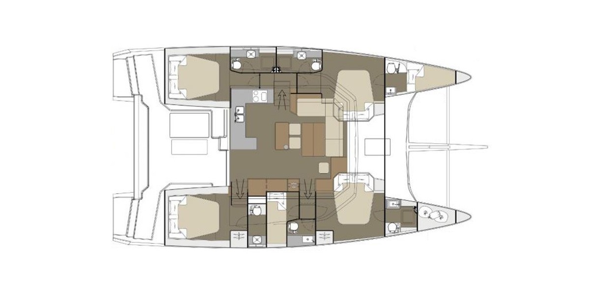 Dufour 48 Catamaran, Yam | Yacht Charter Croatia