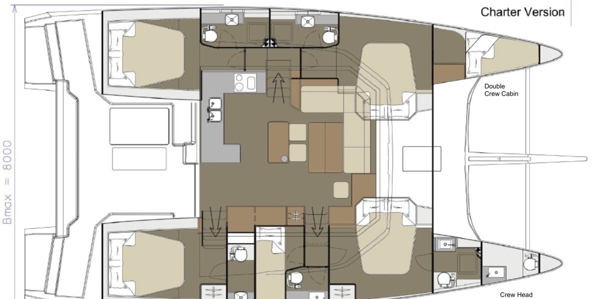 Dufour 48 Catamaran, Uno | Yacht Charter Croatia