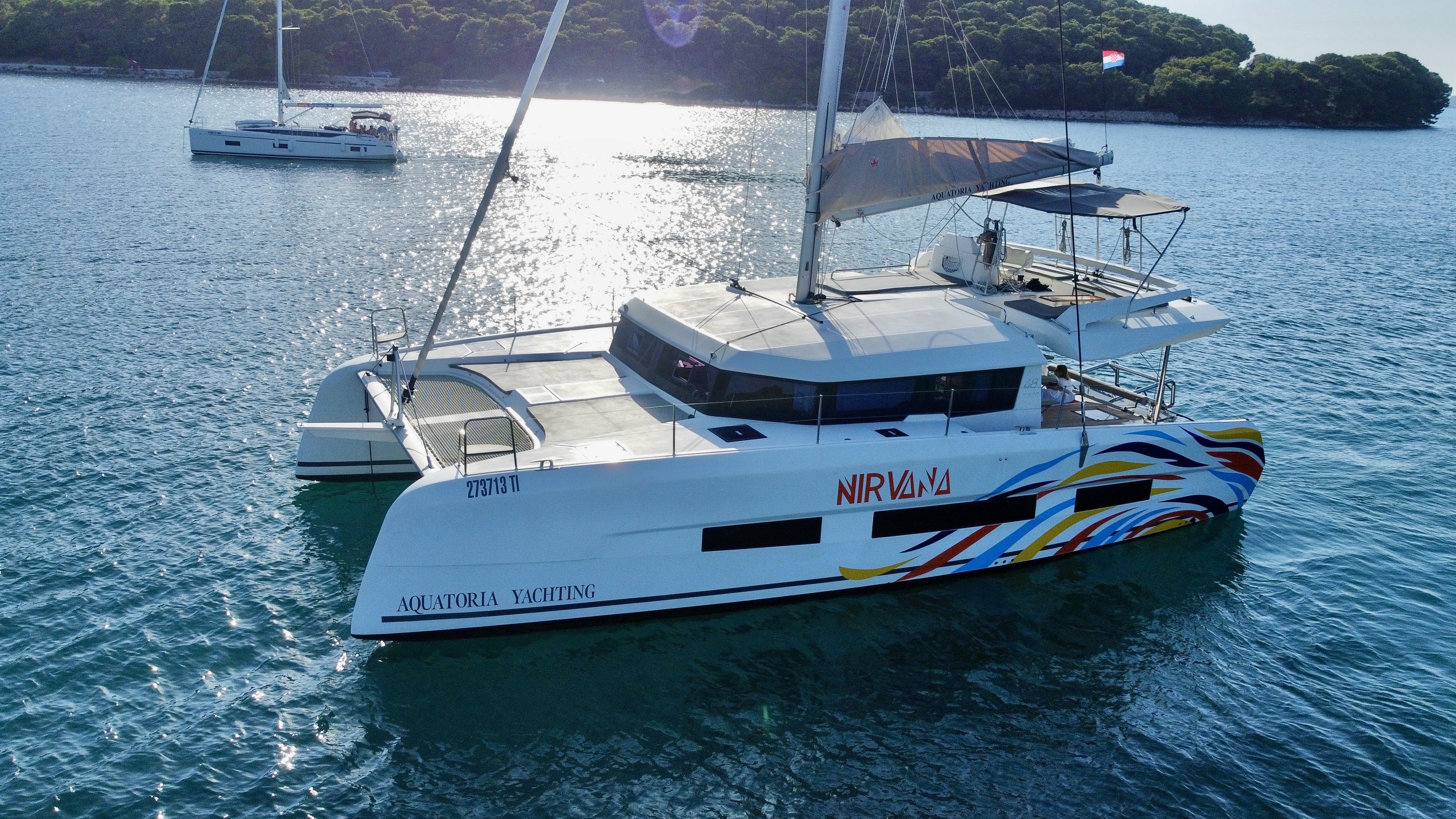 Dufour 48 Catamaran, Nirvana | Yachtcharter Kroatien