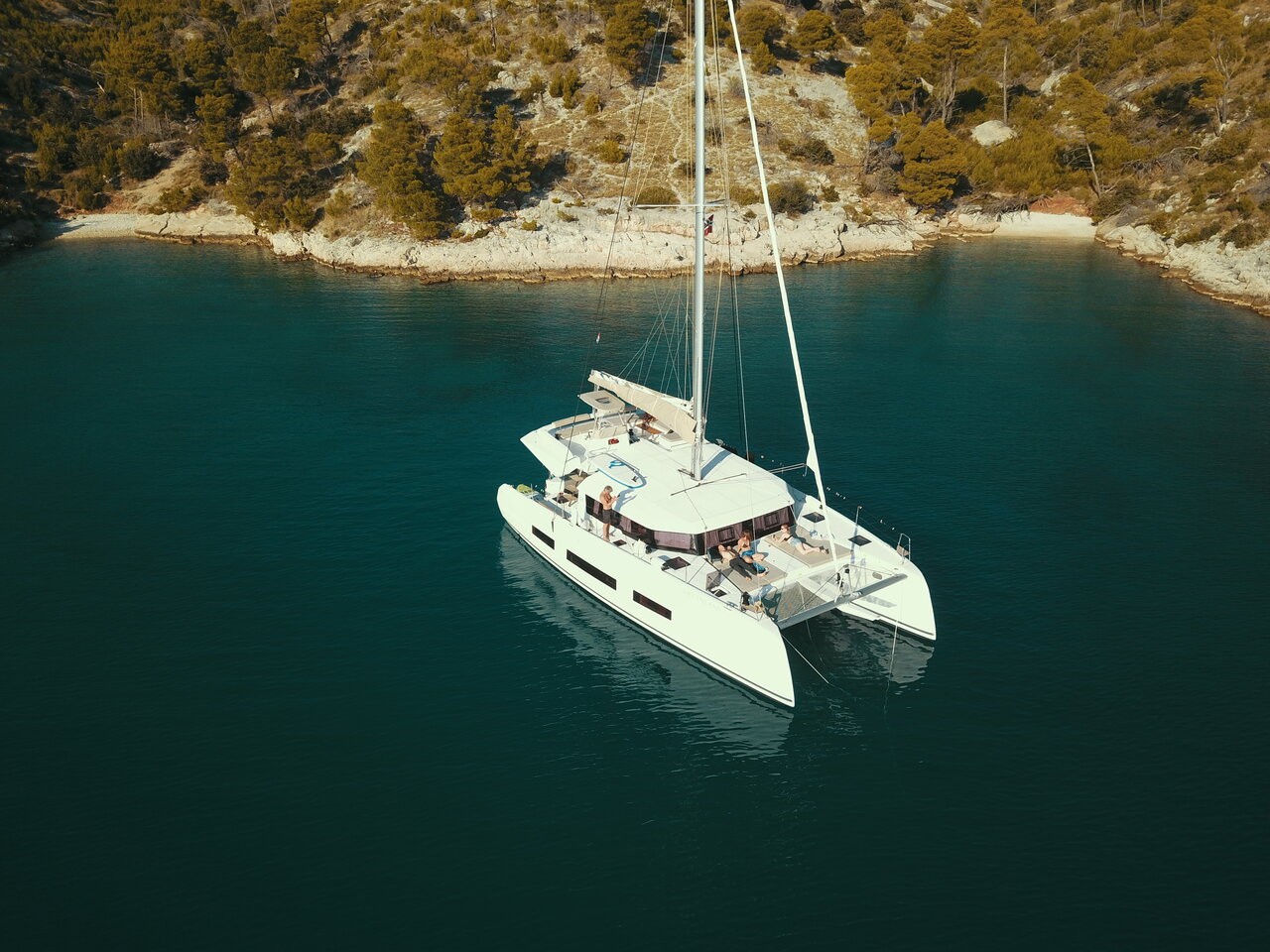Dufour 48 Catamaran, Seaven | Yacht Charter Croatia