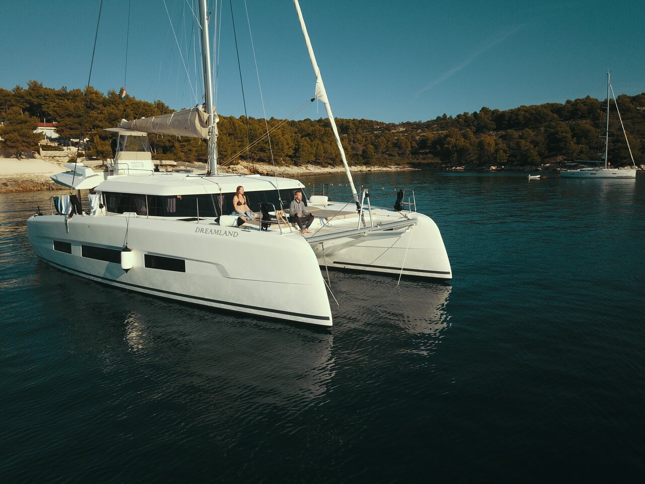Dufour 48 Catamaran, Seaven | Yacht Charter Croatia