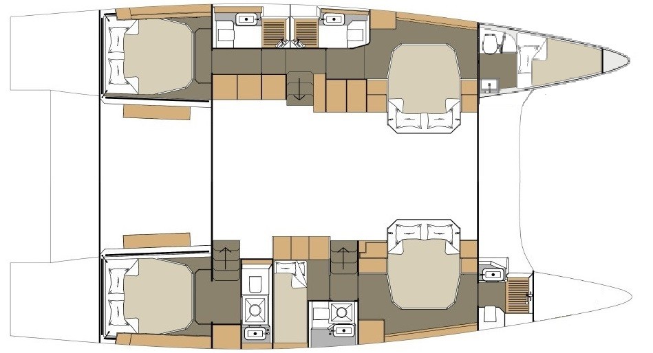Dufour 48 Catamaran, Catamarino | Yacht Charter Croatia