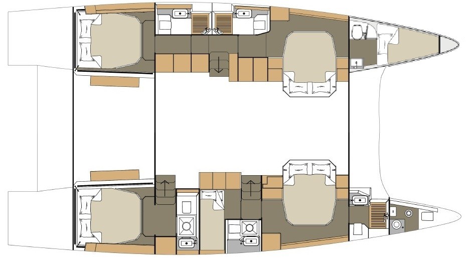 Dufour 48 Catamaran, Clo | Yacht Charter Croatia