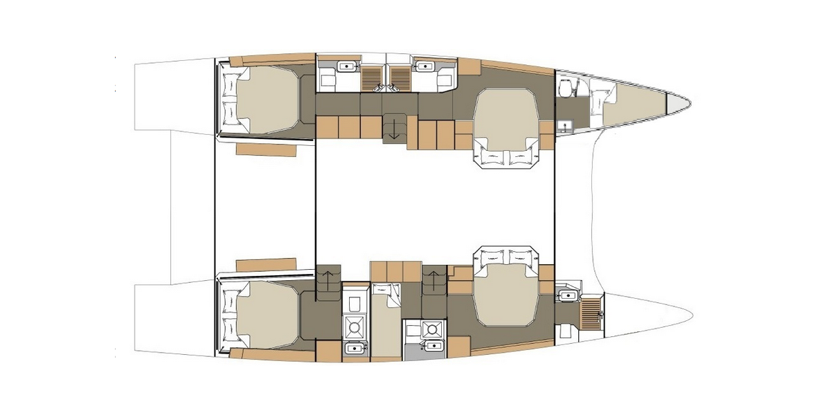 Dufour 48 Catamaran, Cat | Yacht Charter Croatia