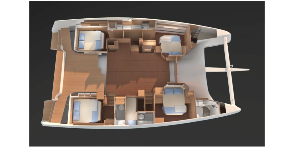 Dufour 48 Catamaran, Dreamland | Yachtcharter Kroatien