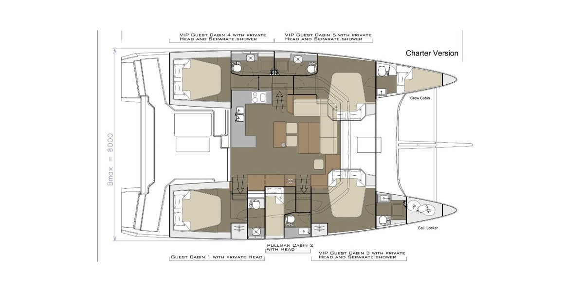 Dufour 48 Catamaran, Be Mine | Yacht Charter Croatia