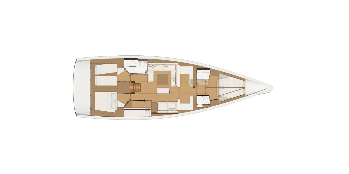 Dufour 520 GL, Nerthag | Yacht Charter Croatia