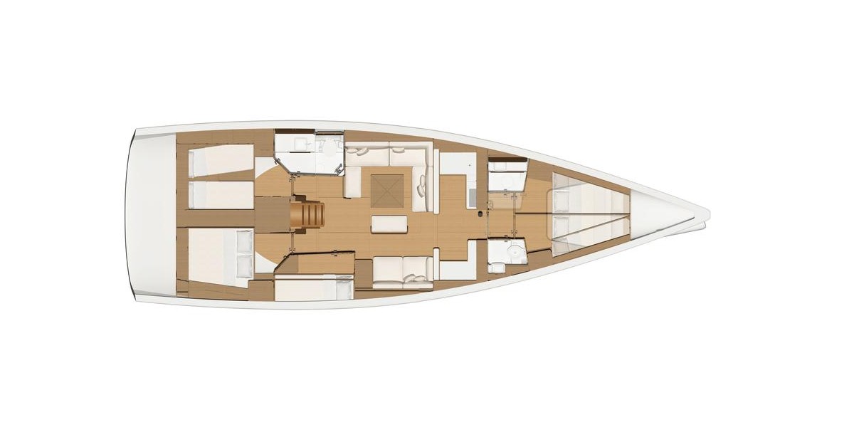 Dufour 520 GL, Notus | Yacht Charter Croatia