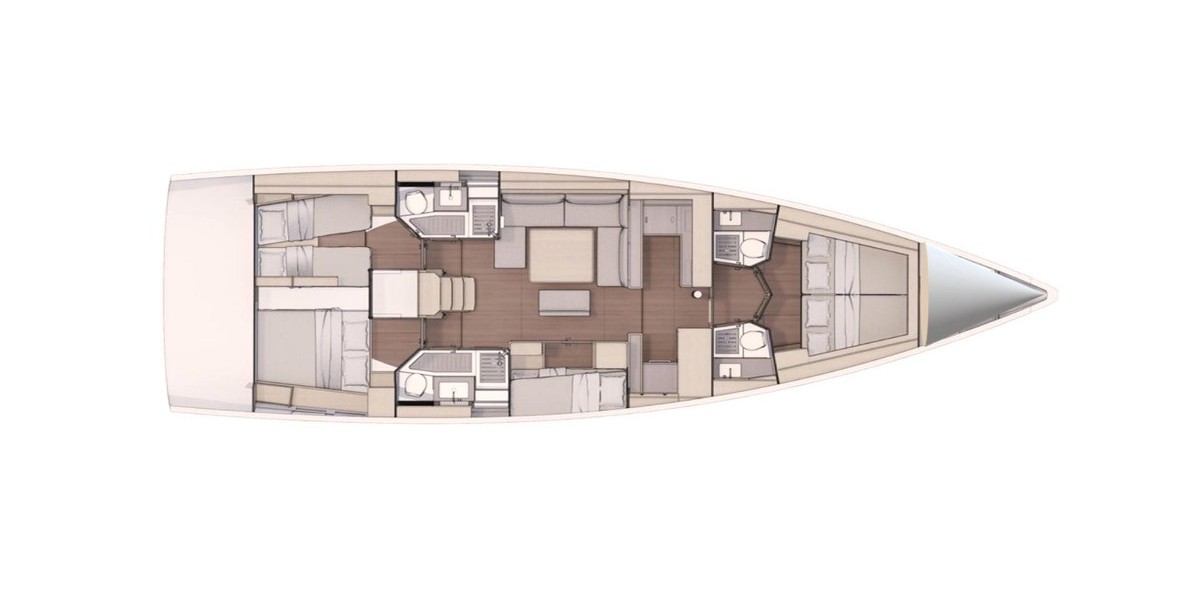 Dufour 530, Dancer | Yacht Charter Croatia