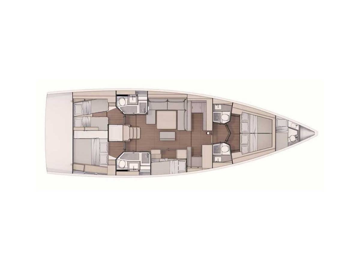 Dufour 530, Musca | Yacht Charter Croatia