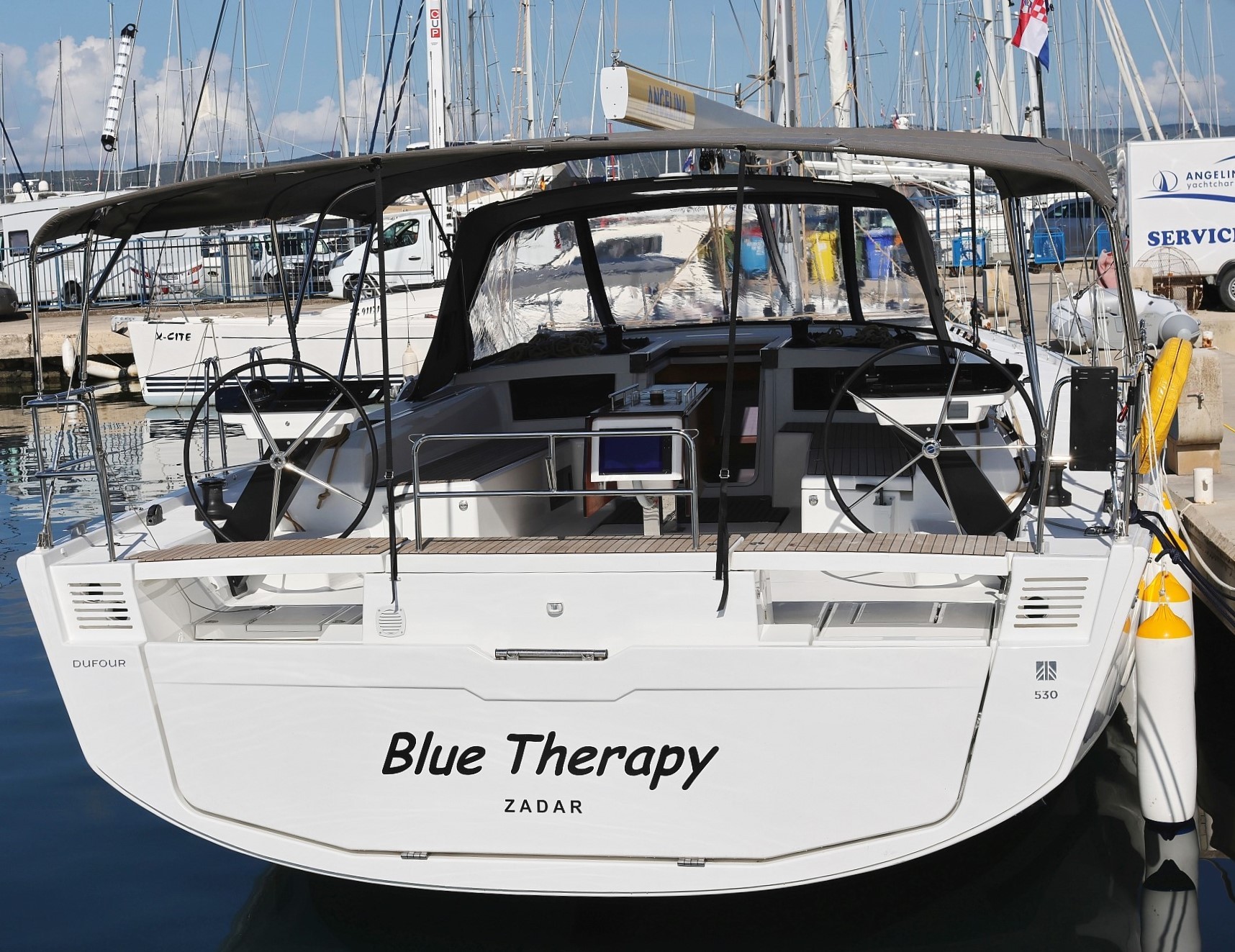 Dufour 530, Blue Therapy | Yacht Charter Croatia