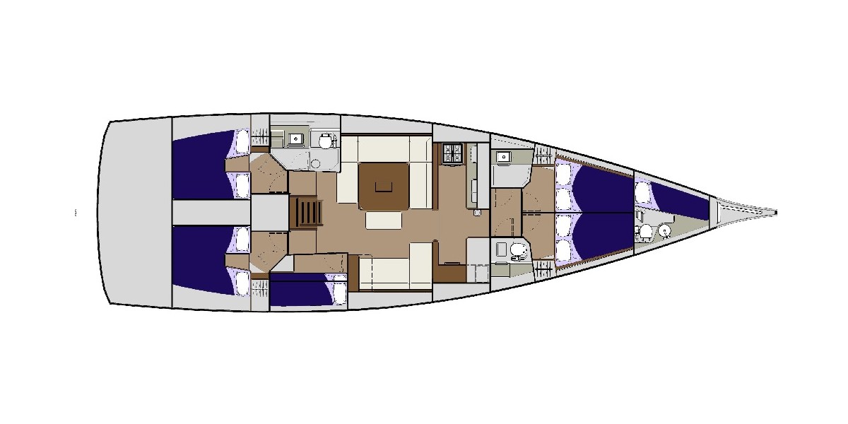 Dufour 56 Exclusive, Barmaley | Yacht Charter Croatia