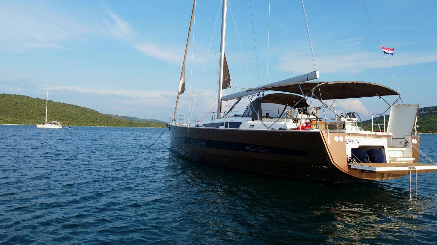 Dufour 56 Exclusive, Alpina | Yacht Charter Croatia