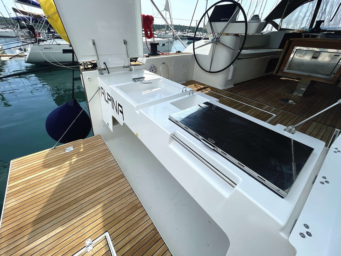 Dufour 56 Exclusive, Alpina | Yacht Charter Croatia