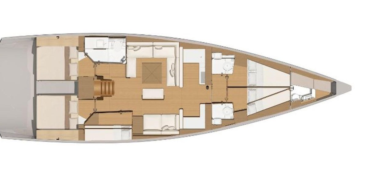 Dufour 56 Exclusive, Amalia | Yacht Charter Croatia