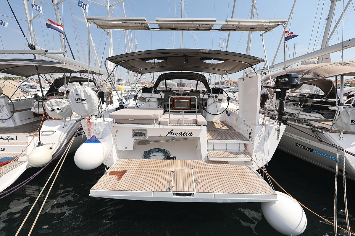 Dufour 56 Exclusive, Amalia | Yacht Charter Croatia