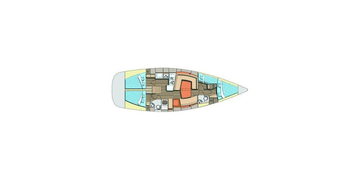 Elan 444 Impression, Mili Mili | Yacht Charter Croatia