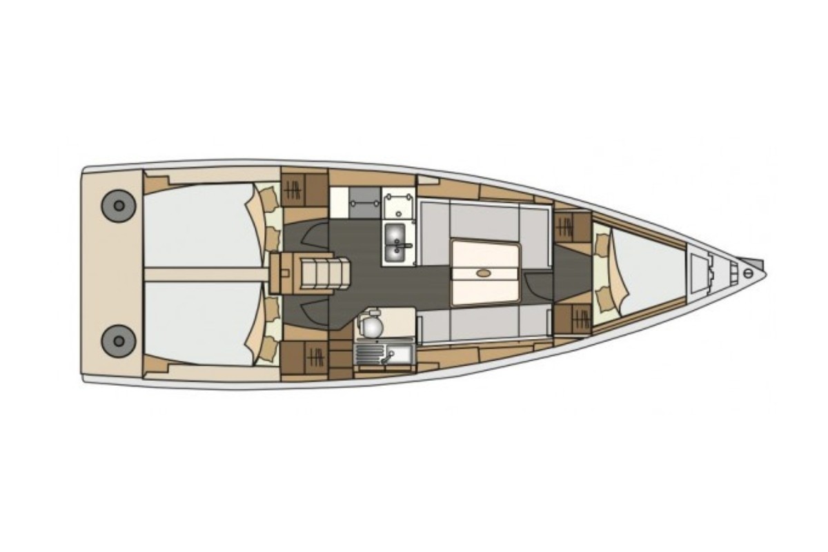 Elan E4, Twitter | Noleggio di Yacht Croazia