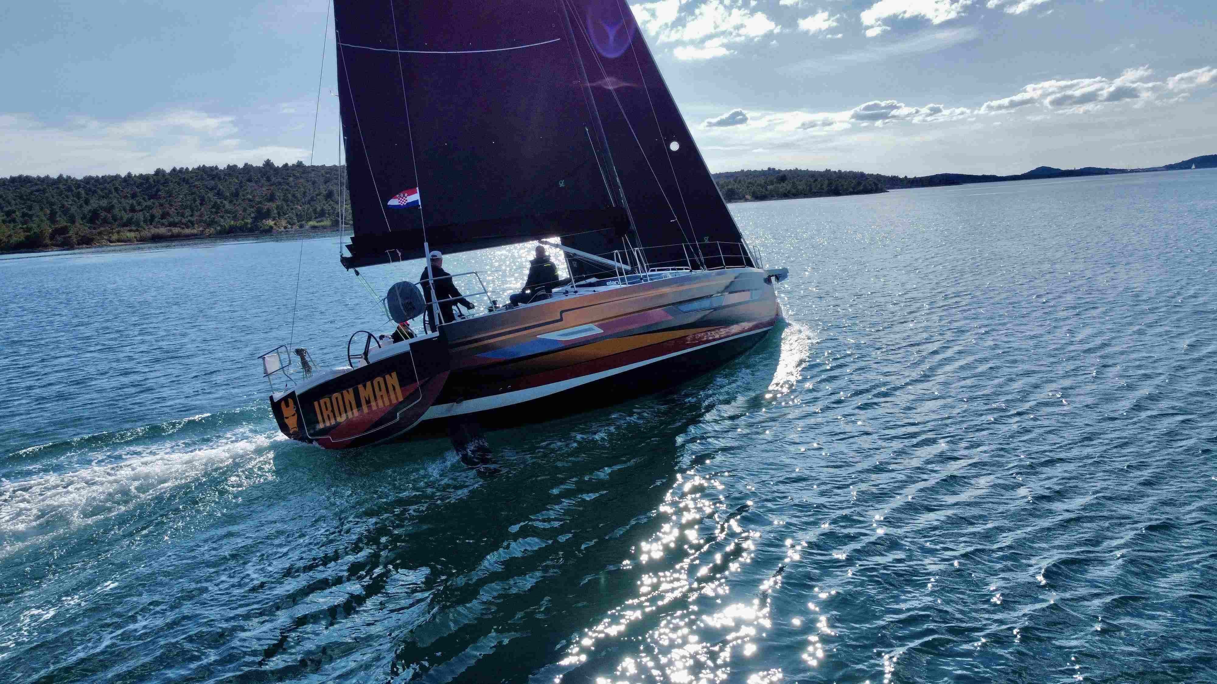 Elan E6, Iron Man | Yacht Charter Croatia