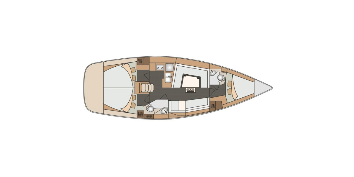 Elan Impression 40, Pasithea | Yachtcharter Kroatien