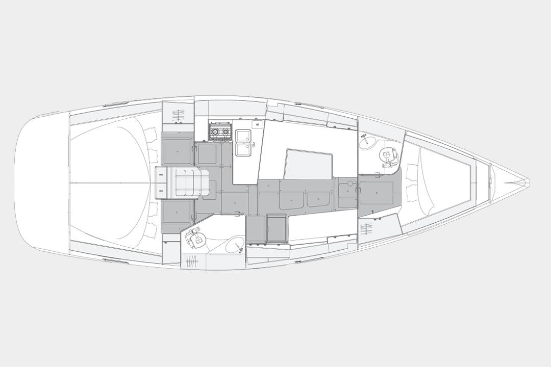 Elan Impression 40.1, Eliana | Yacht Charter Croatia