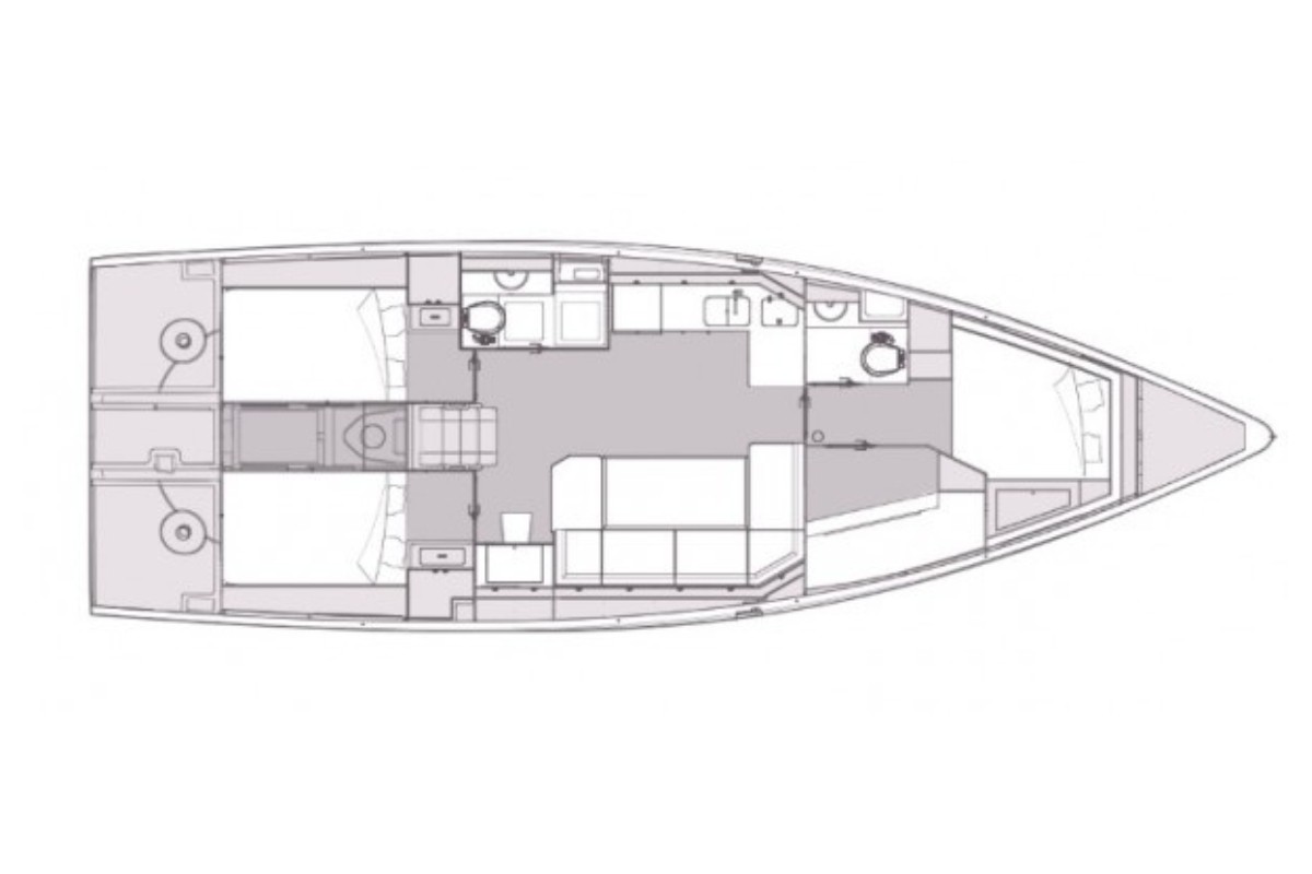 Elan Impression 45, Seppia | Yacht Charter Croatia