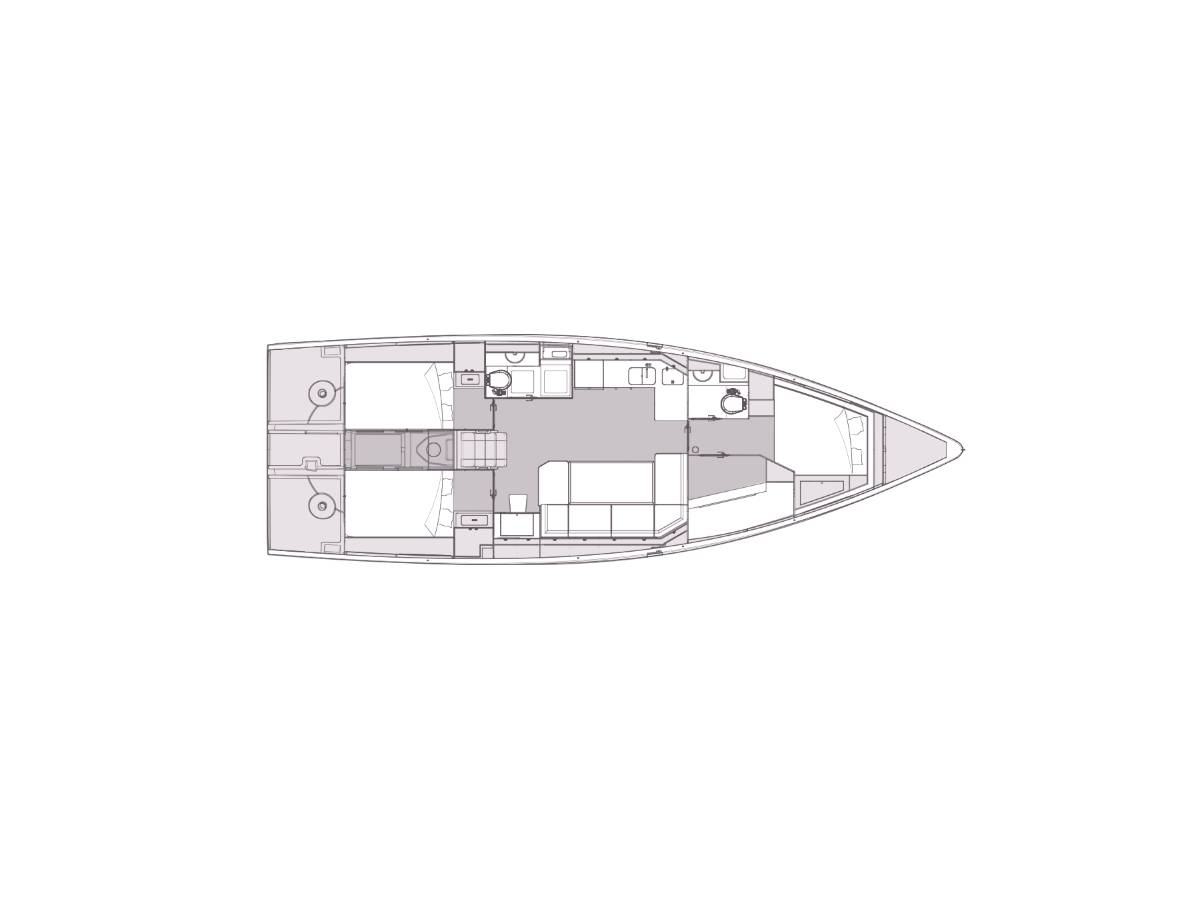 Elan Impression 45 (ex. 43), Nika | Yacht Charter Croatia