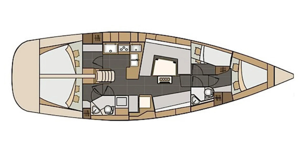 Elan Impression 45, Princess Tena | Yacht Charter Croatia