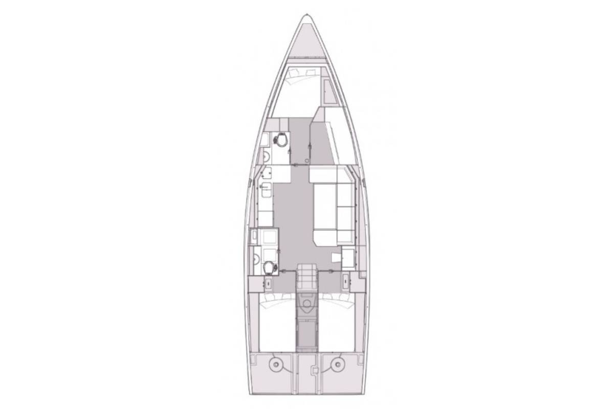 Elan Impression 45, Scarlett | Yacht Charter Croatia