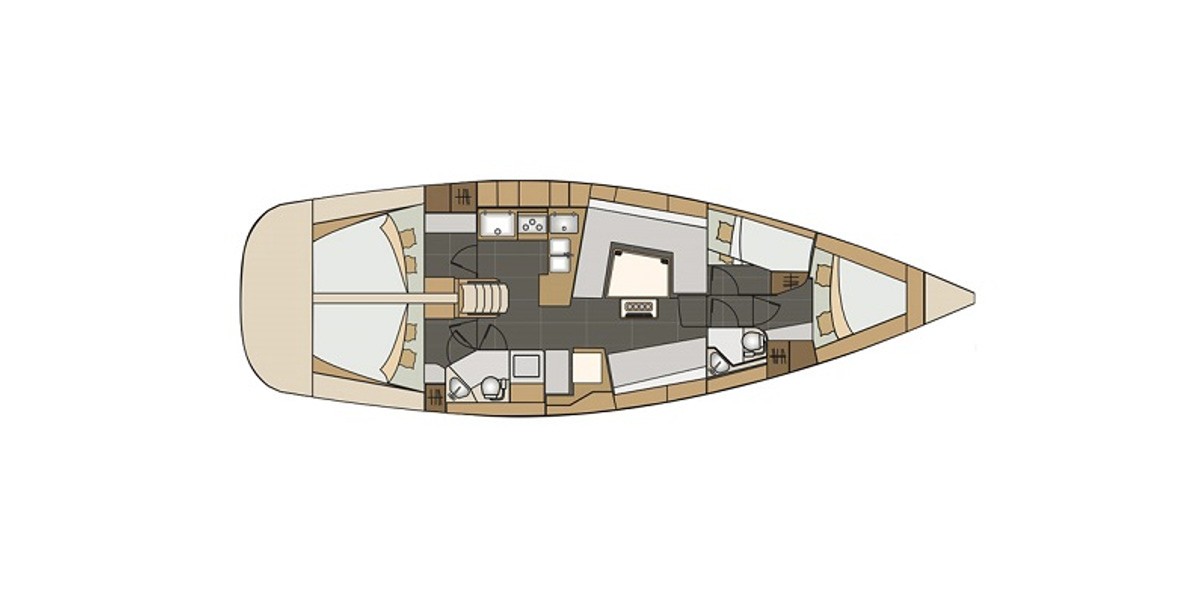 Elan Impression 45, Ibiss | Yacht Charter Croatia