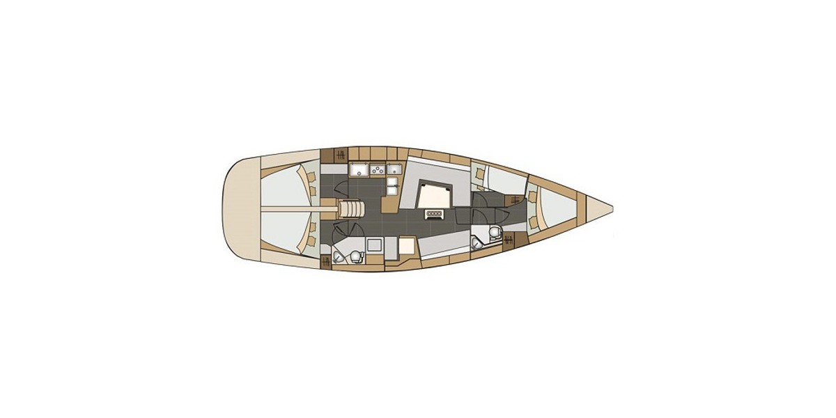 Elan Impression 45, Star | Yacht Charter Croatia